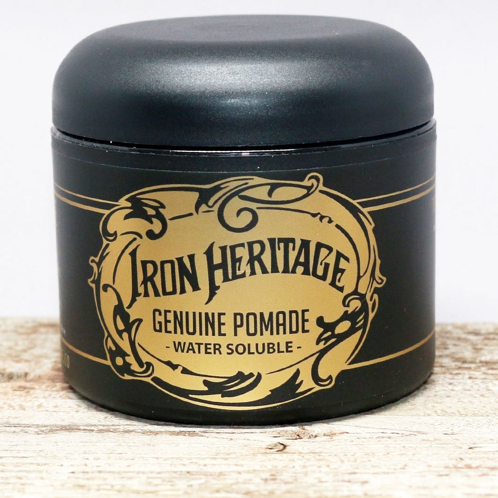 "Genuine Flathead Pomade Water Soluble" by Iron Heritage
