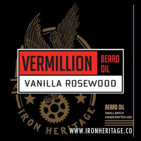 "Vermillion" Beard Oil by Iron Heritage